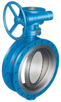 Triple offset butterfly valve