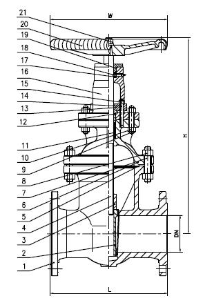 gate valve