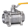 3 PC Thread Ball Valve