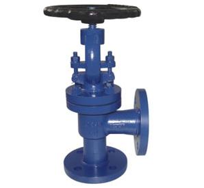 angle globe valve