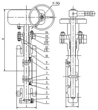 Metal seal butterfly valve