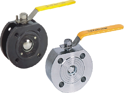 Wafer ball valve